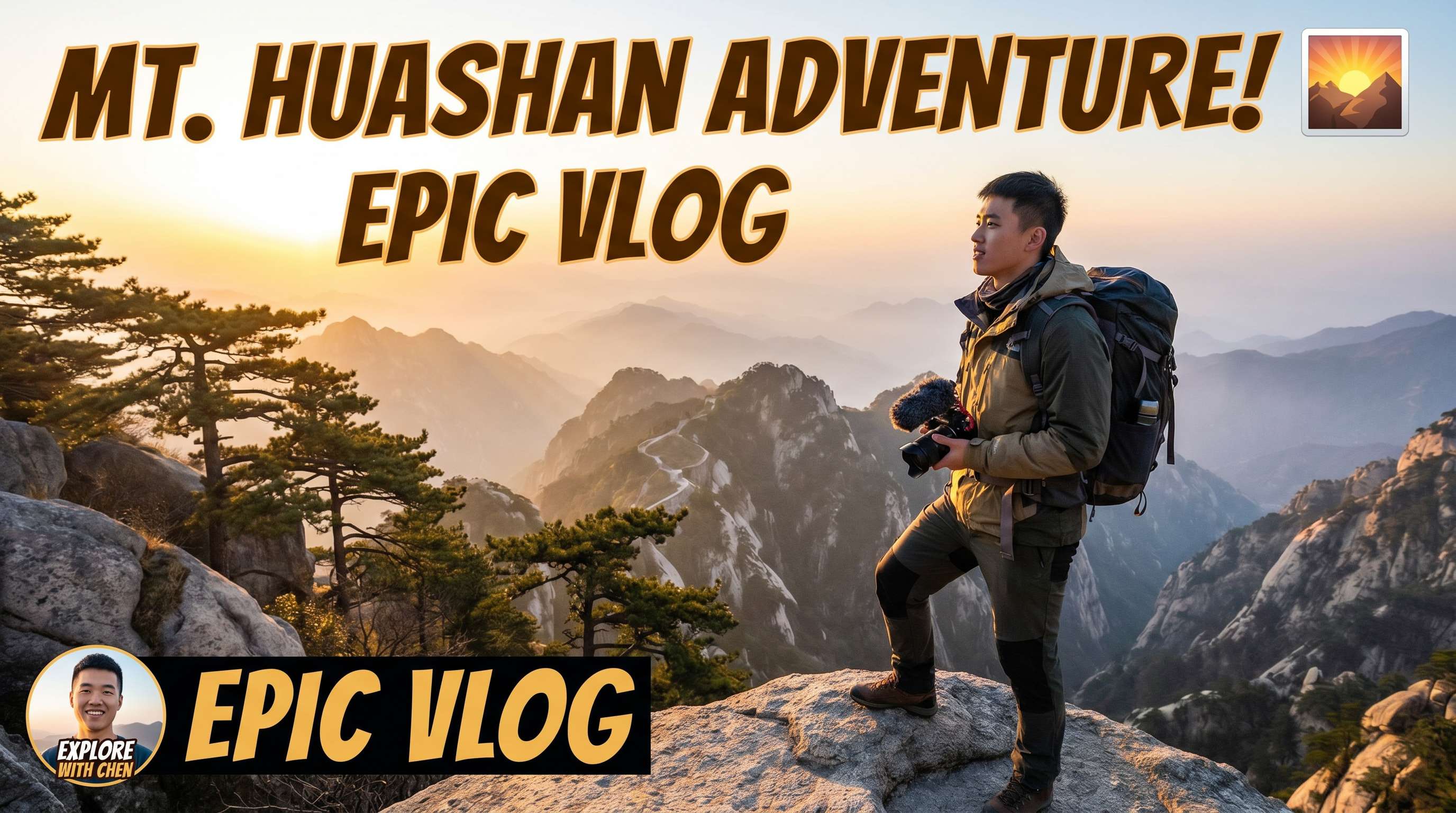菠萝视频旅行Vlog：华山探险生活视频分享，www.6xglci.cn